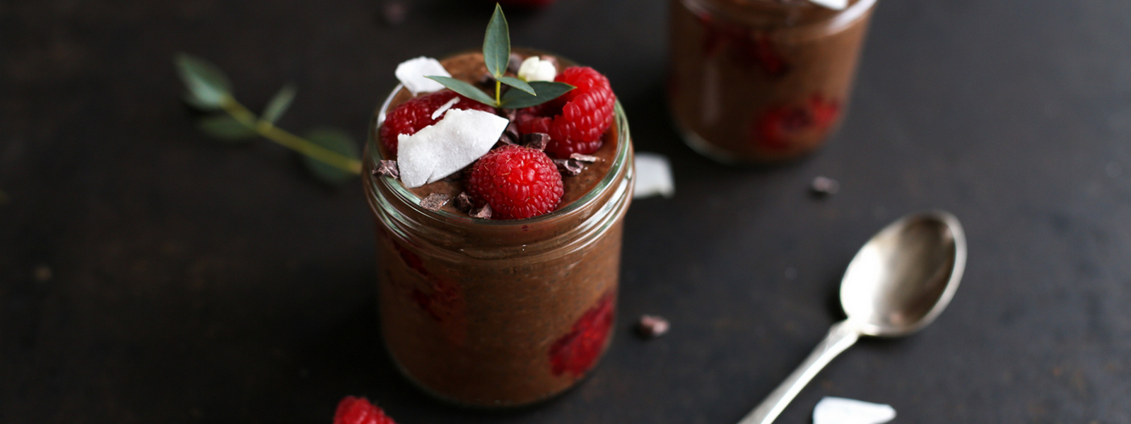 Čokoládový chia pudink